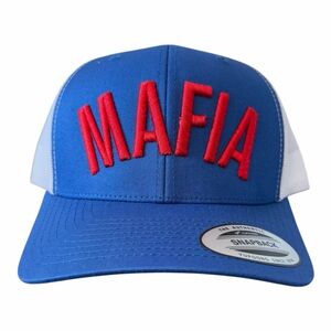 NFL BUFFALO BILLS “MAFIA” SNAPBACK TWILL TRUCKER CAP